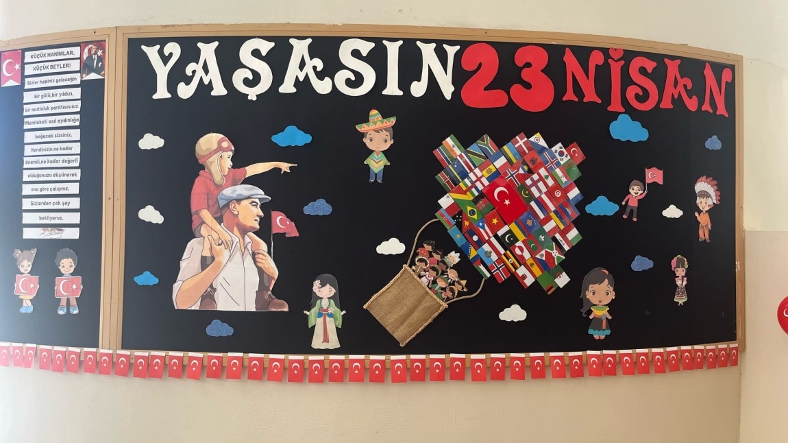23 NİSAN ULUSAL EGEMENLİK VE ÇOCUK BAYRAMINI COŞKUYLA KUTLADIK